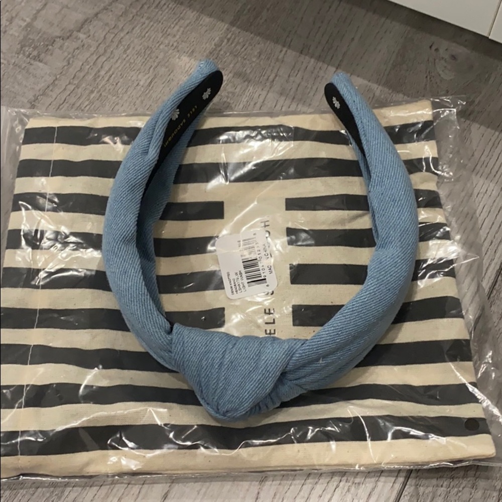 Denim Knotted Headband